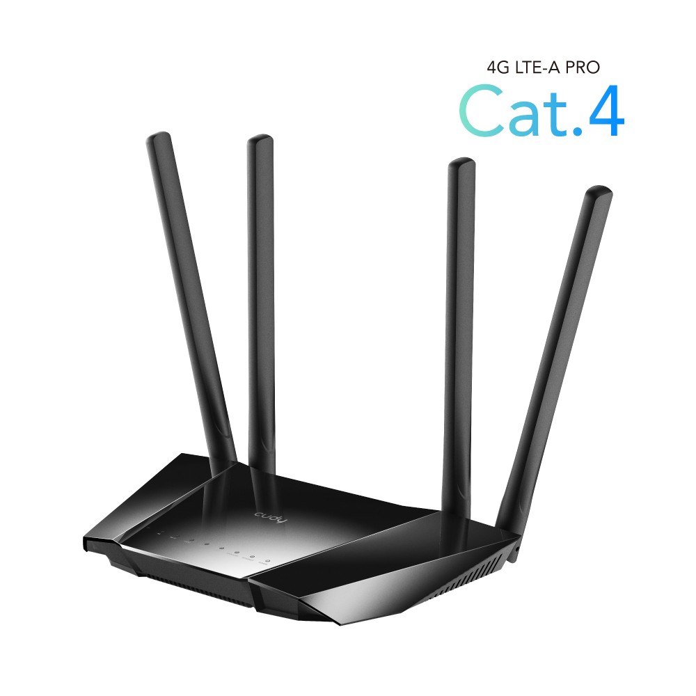 CUDY LT400_EU 300 Mbps Wireless N 4G LTE Cat.4 SIM Rūteris