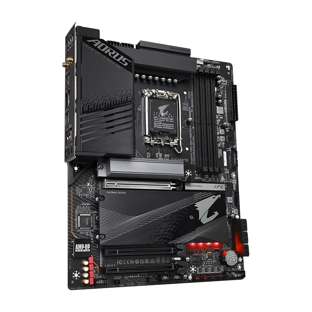 Gigabyte Z790 AORUS ELITE AX S1700 4DDR5 USB/DP ATX pamatplate, mātesplate