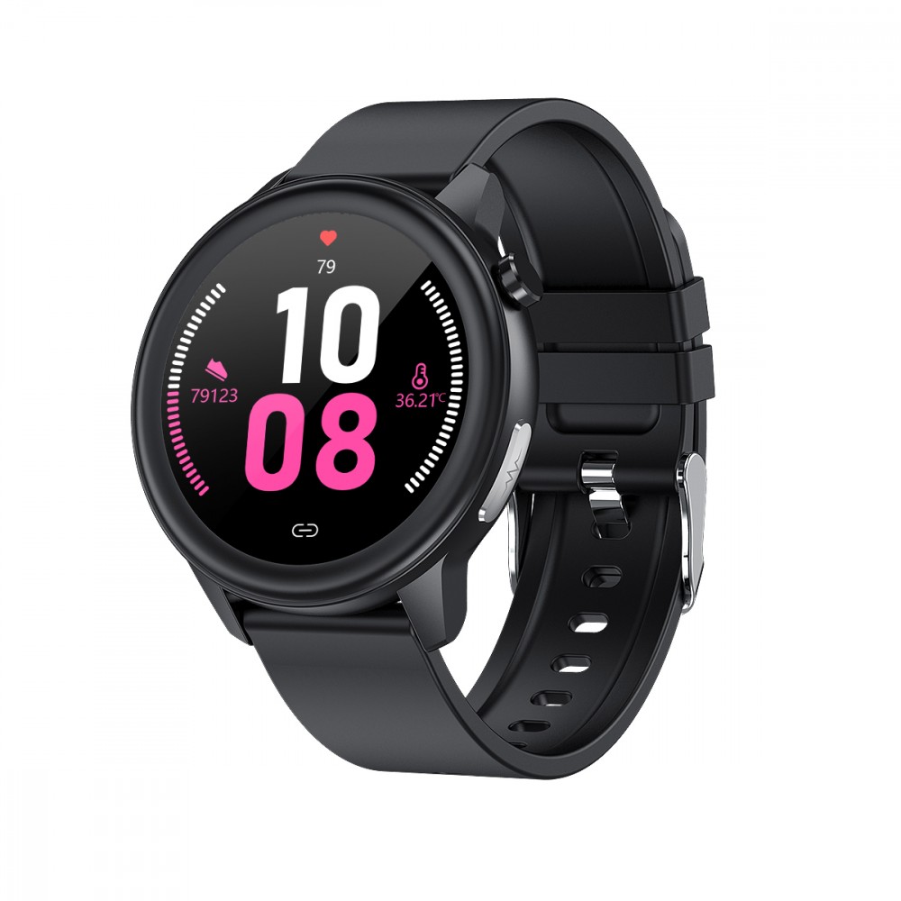 Smartwatch Fit FW46 XENON black Viedais pulkstenis, smartwatch