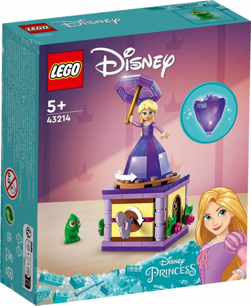 LEGO Disney Princess 43214 Twirling Rapunzel 43214 (5702017424811) konstruktors