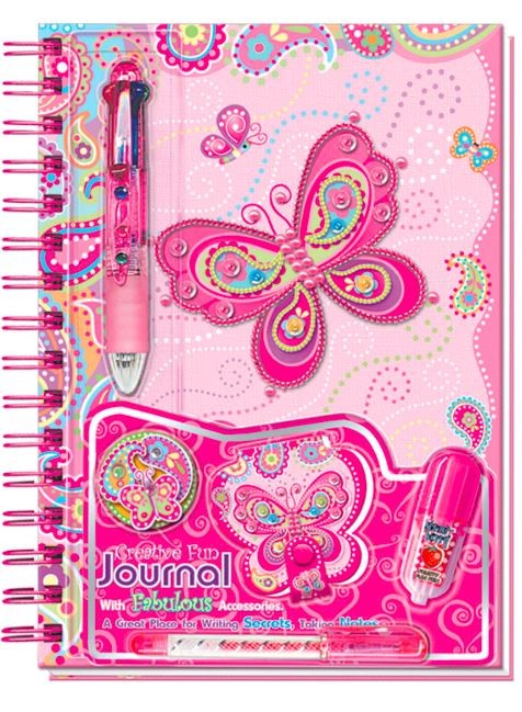 Pecoware Diary on a Spiral - Butterflies