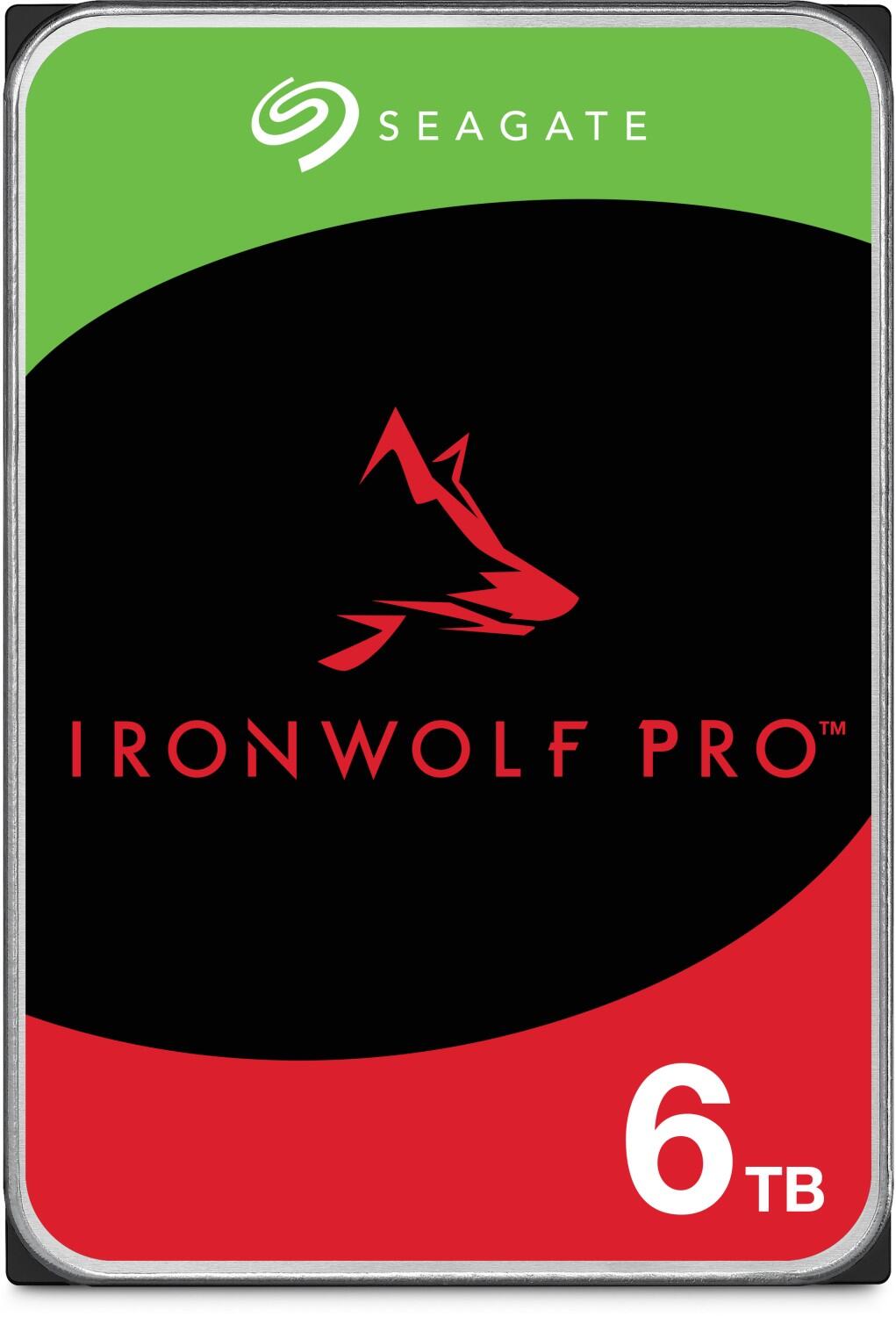 SEAGATE Ironwolf PRO NAS HDD 6TB SATA cietais disks