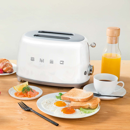 Smeg Toaster TSF01whiteEU 950W white Tosteris