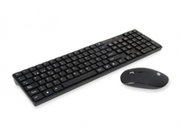 CONCEPTRONIC Wireless Keyboard+Mouse,Layout spanisch schwarz klaviatūra