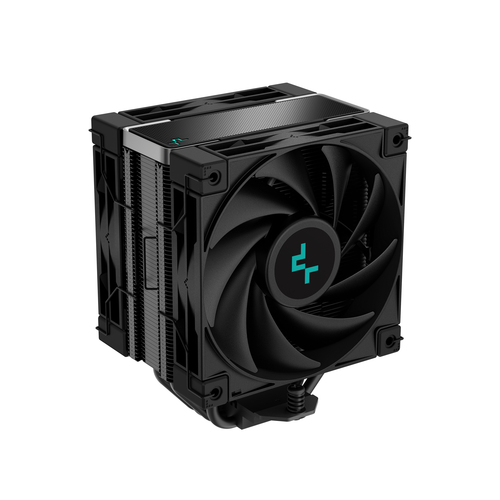 Deepcool AK400 Zero Dark Plus, Intel, AMD, CPU Air Cooler procesora dzesētājs, ventilators