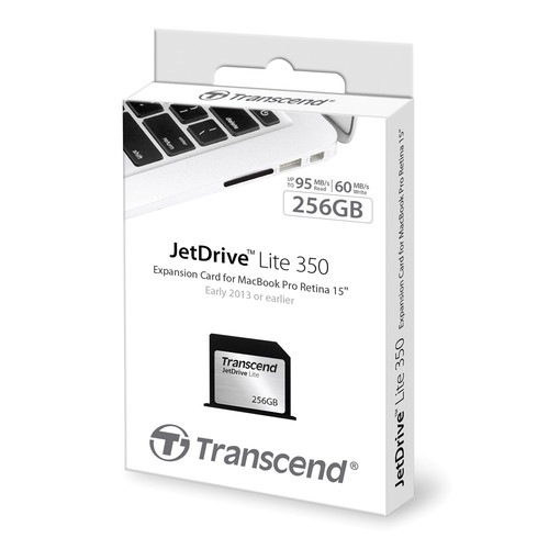 Transcend Flash Expansion Card 256GB JetDrive Lite 350 for 15'' MacBook Pro atmiņas karte