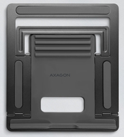 Axagon STND-L NOTEBOOK STAND Aluminum stand for 10“ – 16“ notebooks. Four adjustable positions. portatīvā datora dzesētājs, paliknis