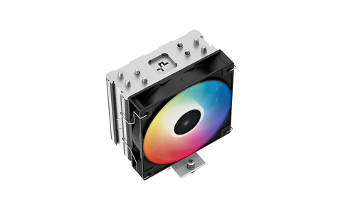 Deepcool CPU Cooler AG400 BK LED Black, Intel, AMD procesora dzesētājs, ventilators
