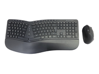 CONCEPTRONIC Wireless Keyboard+Mouse,ergo,Layout spanisch sw klaviatūra