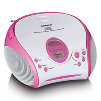 Lenco SCD-24kids pink radio, radiopulksteņi