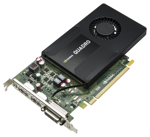 HP nVidia Quadro K2200 4GB GDDR5 128-bit PCIe x16 Card video karte