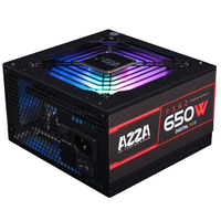 Netzteil AZZA 650W PSAZ ARGB 120mm black Barošanas bloks, PSU