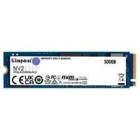 Kingston 500GB NV2 M.2 2280 PCIe 4.0 x4 NVMe SSD, up to 3500 / 2100MB/s, EAN: 740617329841 SSD disks