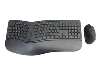 CONCEPTRONIC Wireless Keyboard+Mouse,ergo,Layout deutsch  sw klaviatūra