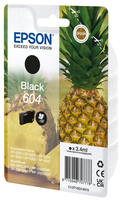 Epson 604 'Ananas' Tinte Single Pack Schwarz mit RF/AM Tag kārtridžs