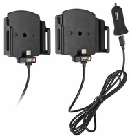 Brodit Active holder w. cig-plug  For phones w/ USB Type C 7320285218413