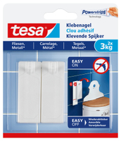 1x2 Tesa Adhesive Nail       3kg for Tiles & Metal          77763 biroja tehnikas aksesuāri