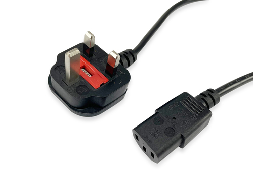 Equip 112300 power cable Black 2 m BS 1363 C13 coupler 4015867227077 Barošanas kabelis
