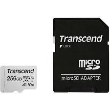 Transcend 300S 256 GB MicroSDXC Class 10 UHS-I (TS256GUSD300S-A) atmiņas karte