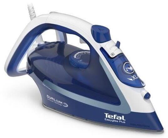 Tefal EasyGliss Plus FV5735 iron Dry & Steam iron Durilium soleplate 2500 W Blue, White 3121040074534 Gludeklis