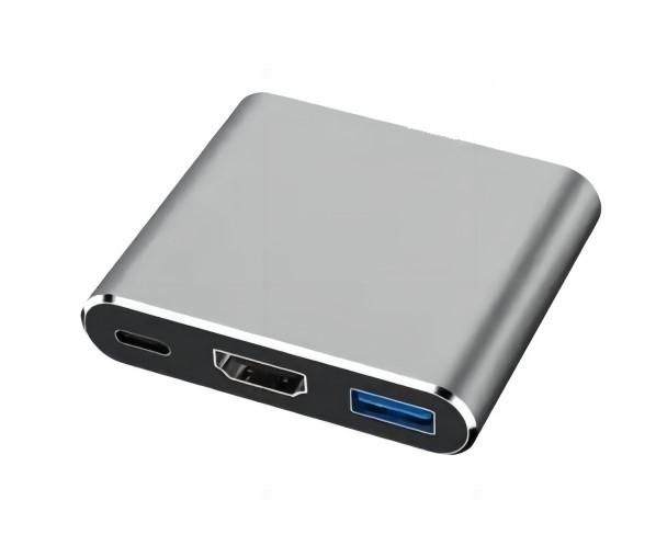 MicroConnect USB-C hub to USB 3.0, HDMI,  5715063176030 USB centrmezgli