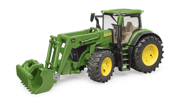 BRUDER Tractor John Deere 7R 350 with front loader Rotaļu auto un modeļi