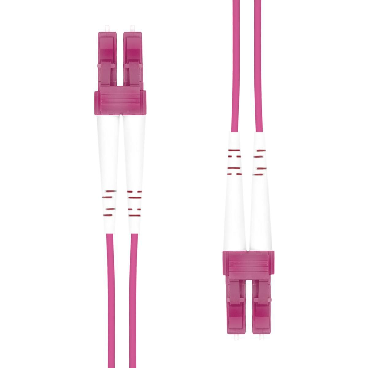 Garbot Fibre cable LC/LC-PC OM4, 0,5m 7630049618374 tīkla iekārta