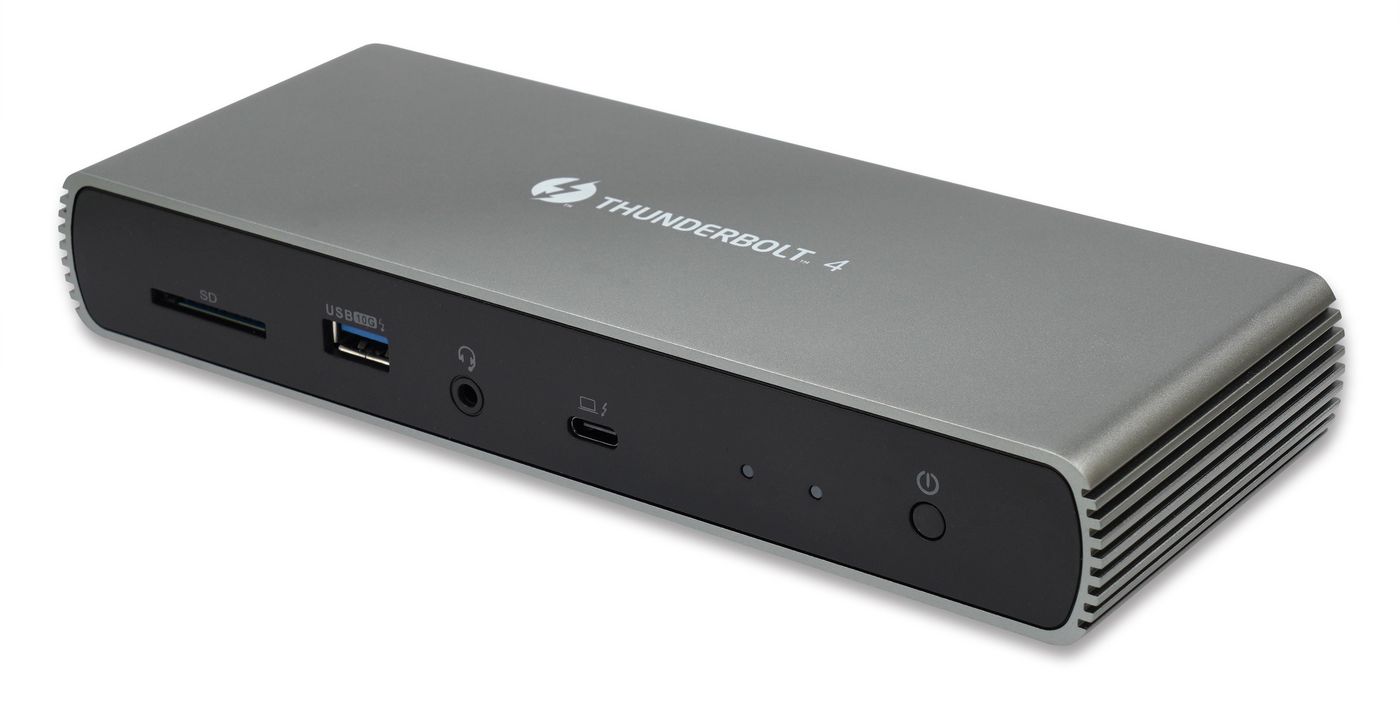 eSTUFF Thunderbolt 4 Hybrid Docking  5704174593133 USB centrmezgli