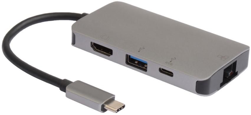 MicroConnect USB-C Mini Dock, USB-C to  5704174799528 USB centrmezgli