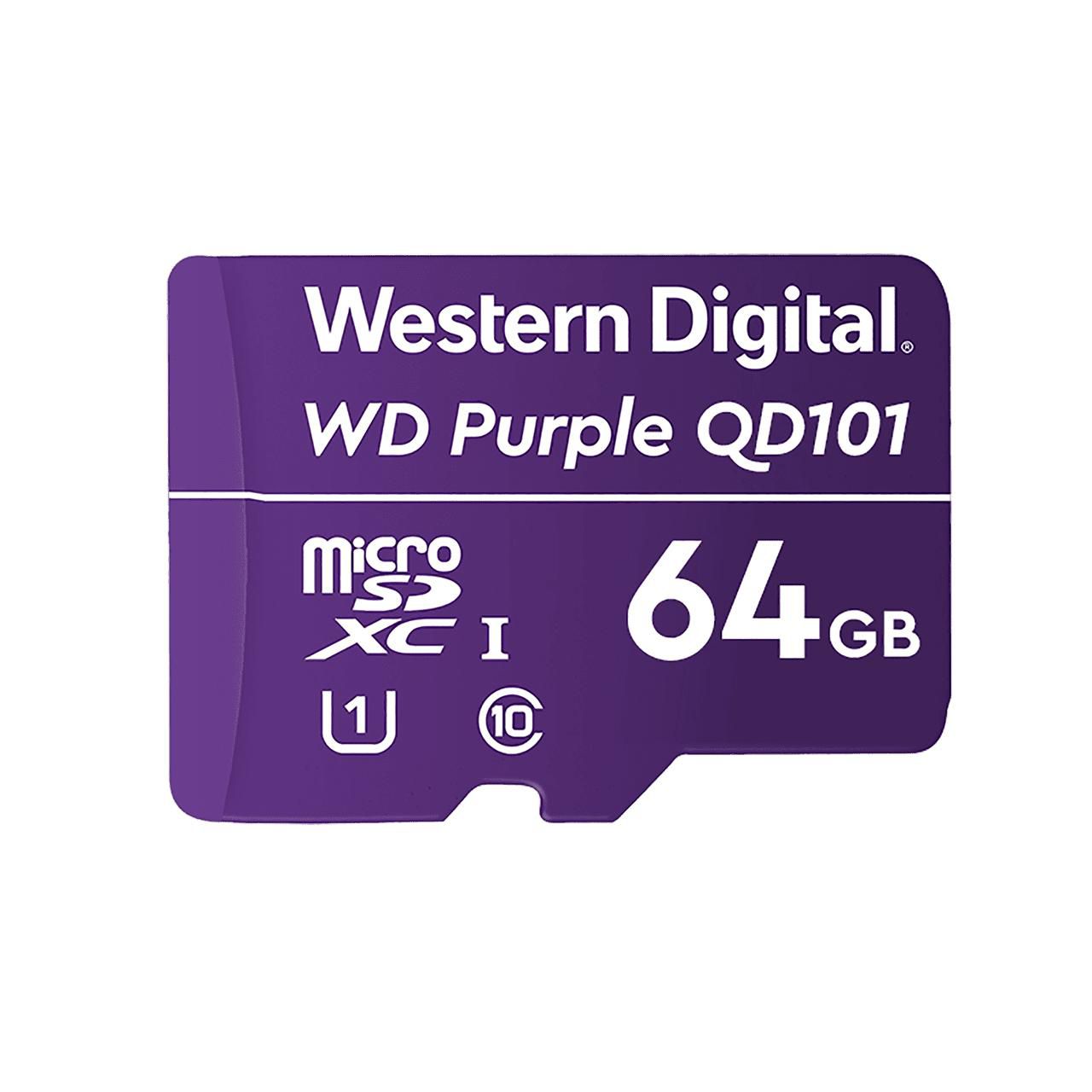 WD Purple 64GB SC QD101 microSD atmiņas karte