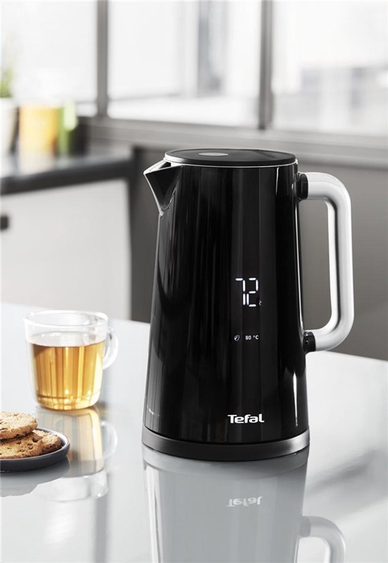 Tefal KO851 electric kettle 1.7 L Black 1800 W Elektriskā Tējkanna