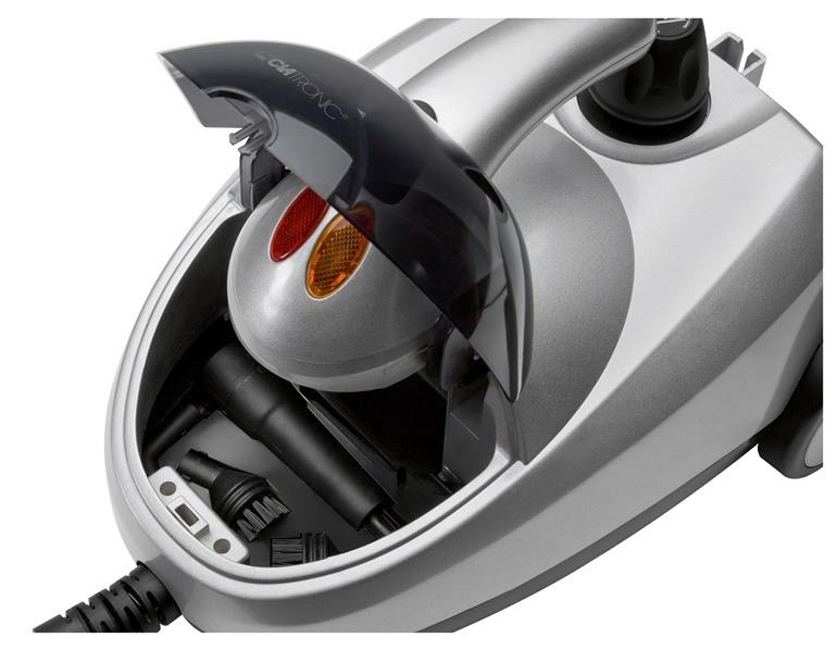 Clatronic DR 3280 Steam Cleaner (silver / black) tvaika tīrītājs, ierīce