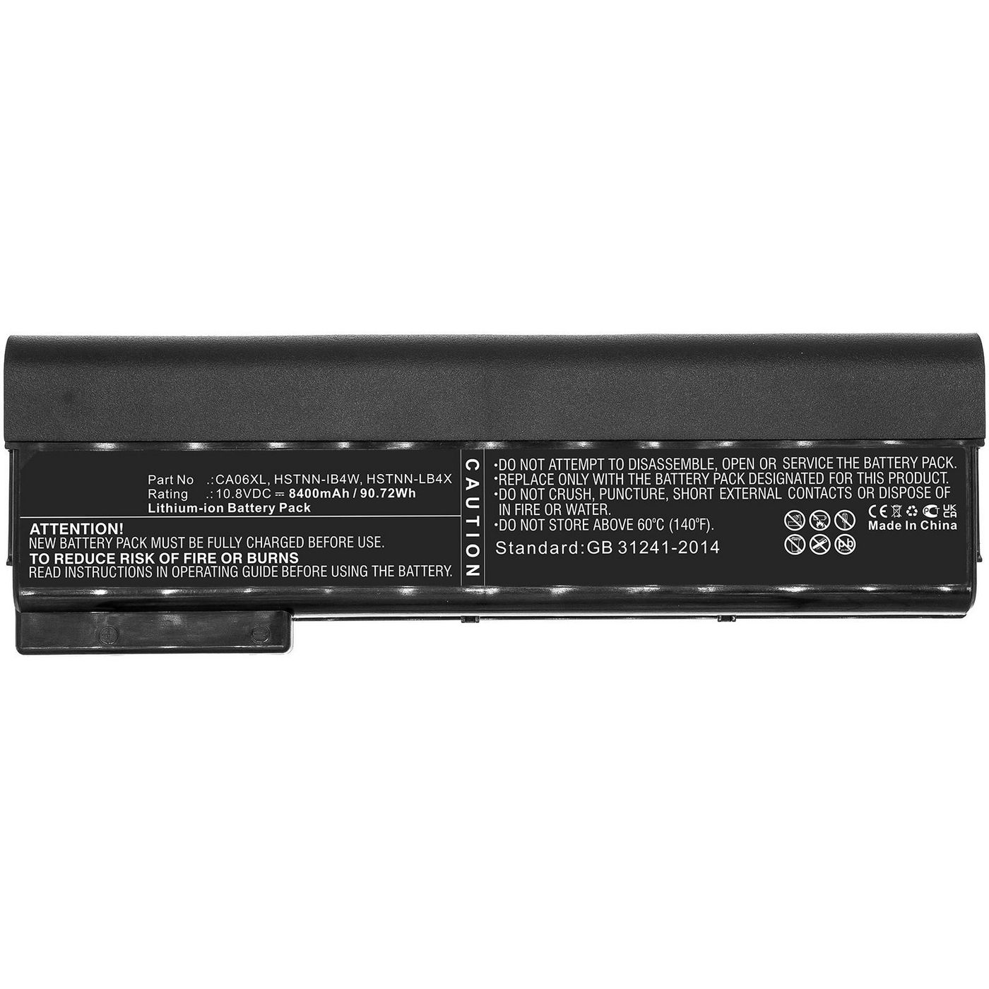 CoreParts Laptop Battery for HP 90.72Wh  5704174871286 akumulators, baterija portatīvajiem datoriem