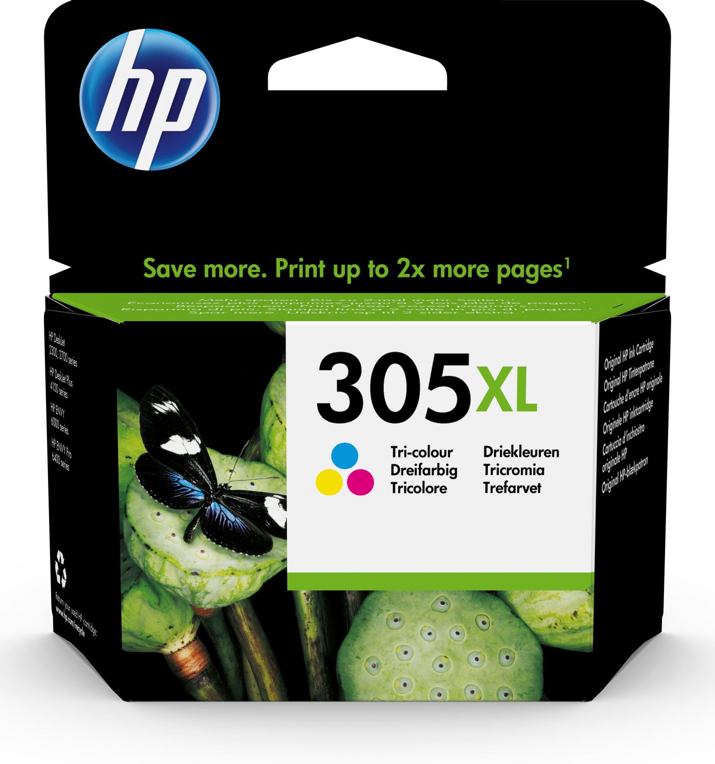 HP 305XL High Yield Tri-color  5715063034316