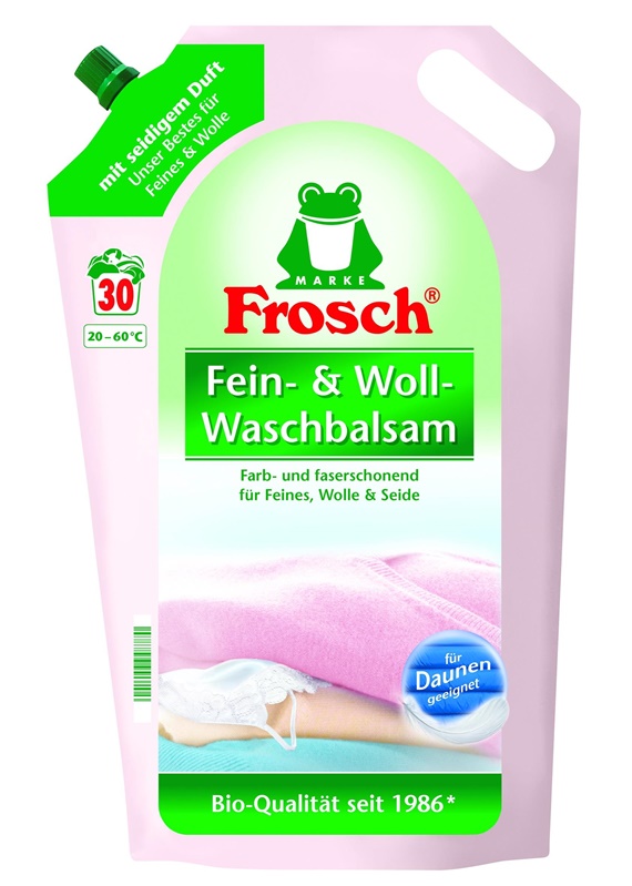 Liquid detergent Frosch Fein & Woll, 1.8 l Sadzīves ķīmija