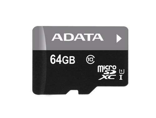 ADATA Premier Micro SDXC UHS-I 64GB (Video Full HD) +SDHC Adapter atmiņas karte