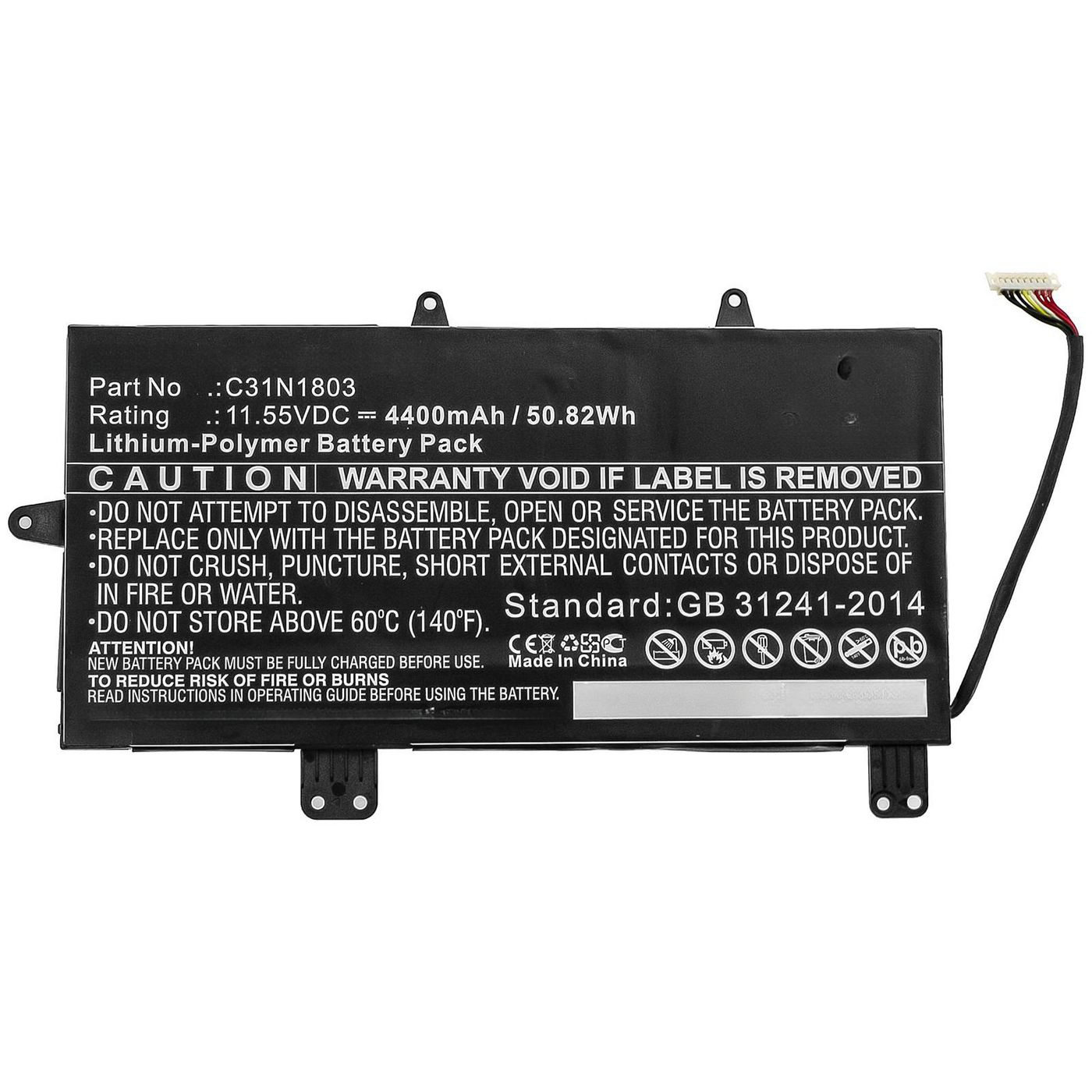 CoreParts Laptop Battery for Asus  5704174628309 akumulators, baterija portatīvajiem datoriem