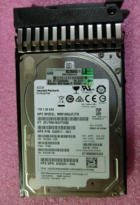 1TB 12G SAS MDL 7.2K SFF 832983-001-RFB (5706998267221)