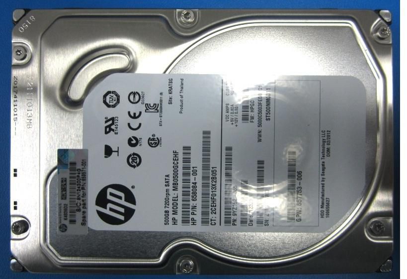 500Gb NON-Hotplug 7200Rpm 659571-001 (5711045898976)