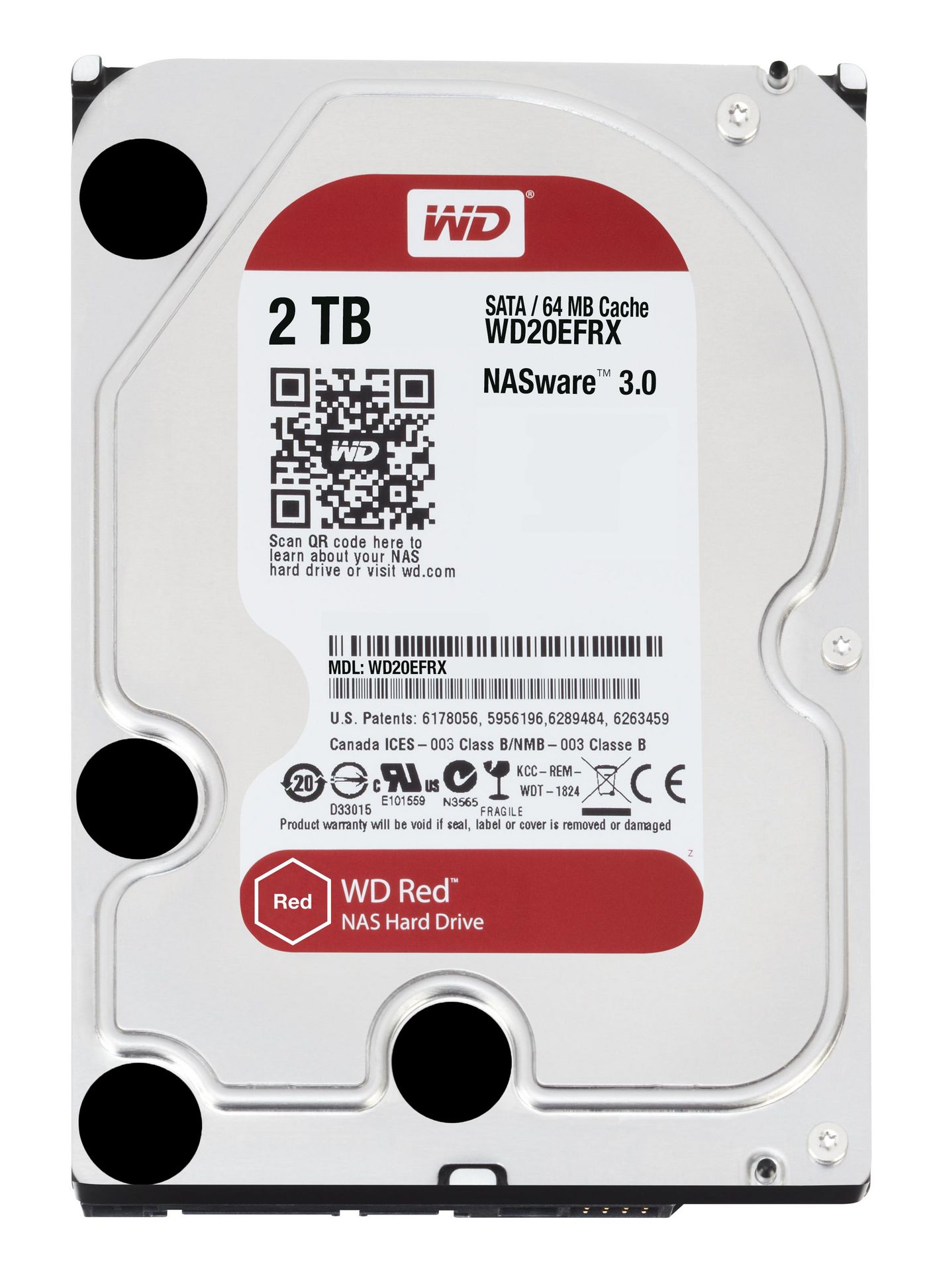 WD Red 2TB 24x7 WD20EFRX-RFB (5711783171454)