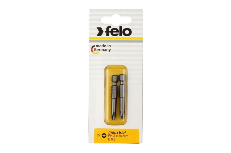 SCREWDRIVER BITS FELO PH2 50MM 2PCS 4007157102867