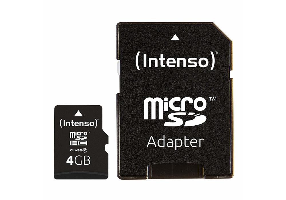 Intenso micro SD 4GB SDHC card class 10 atmiņas karte