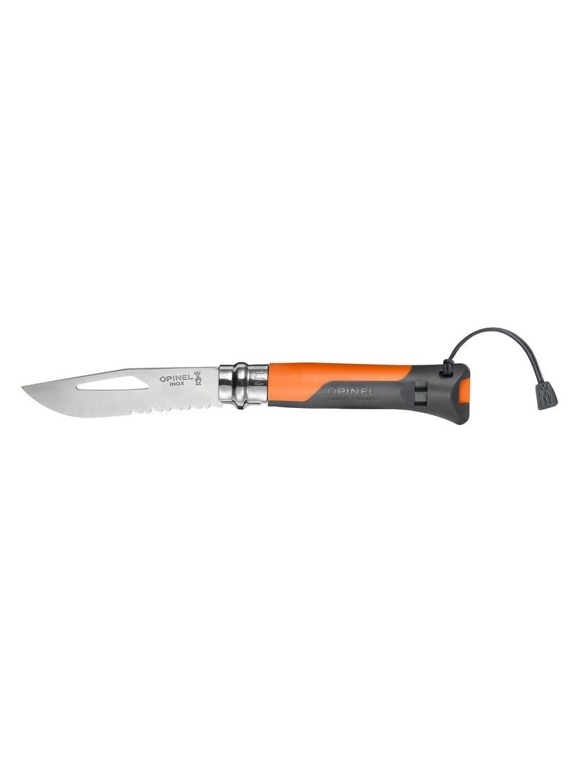 Opinel No. 08 Outdoor orange pocket knife nazis