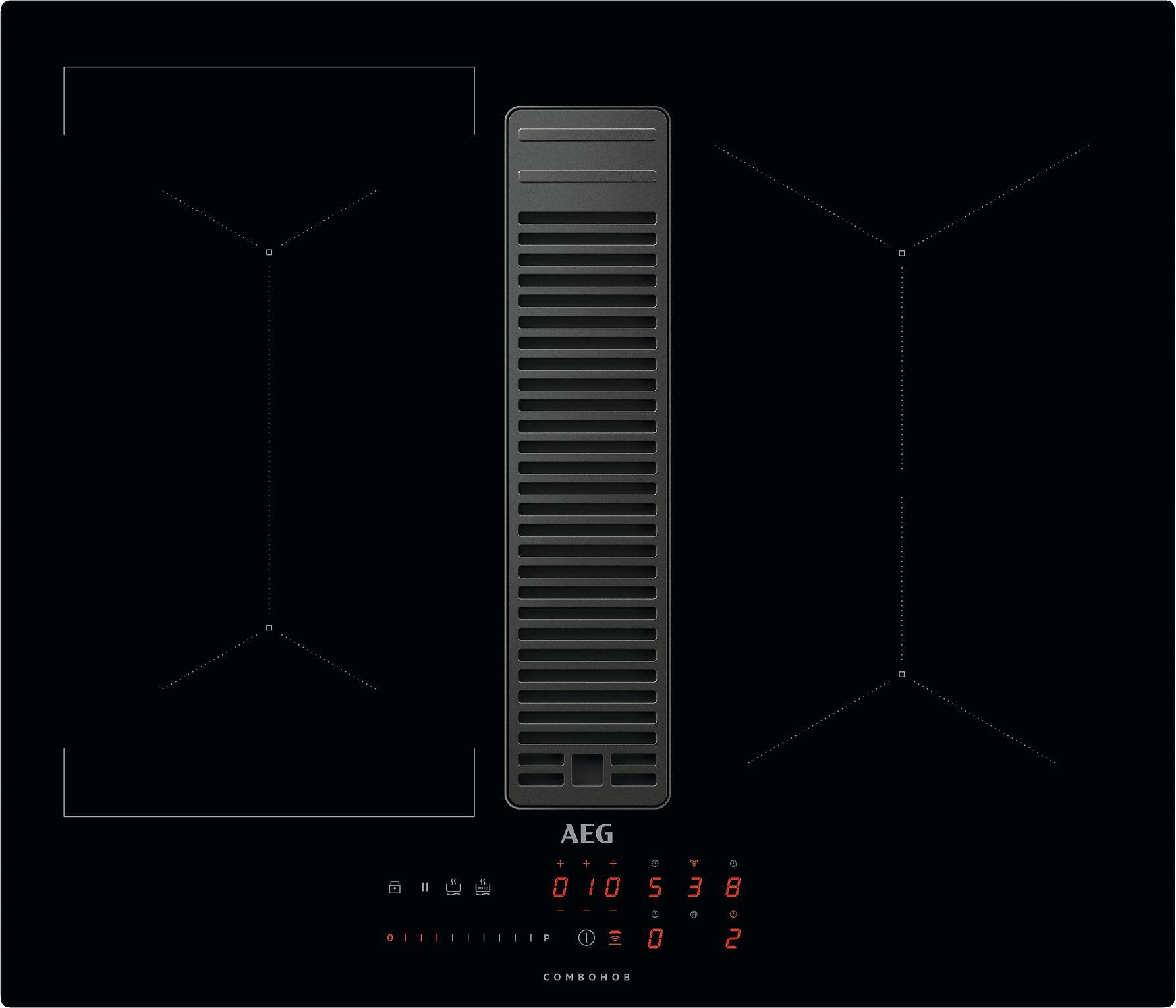 Indukcinė kaitlentė AEG IDE74243IB, 60cm, su filtrais IDE74243IB (7332543777402) plīts virsma