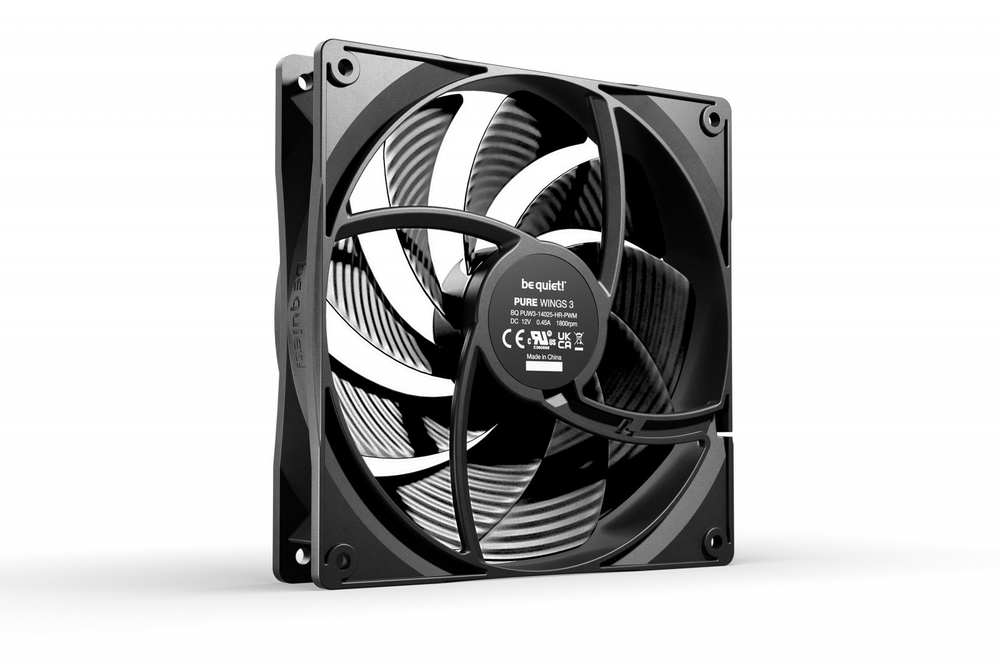 be quiet! Pure Wings 3 140mm PWM High Speed Case Fans ventilators