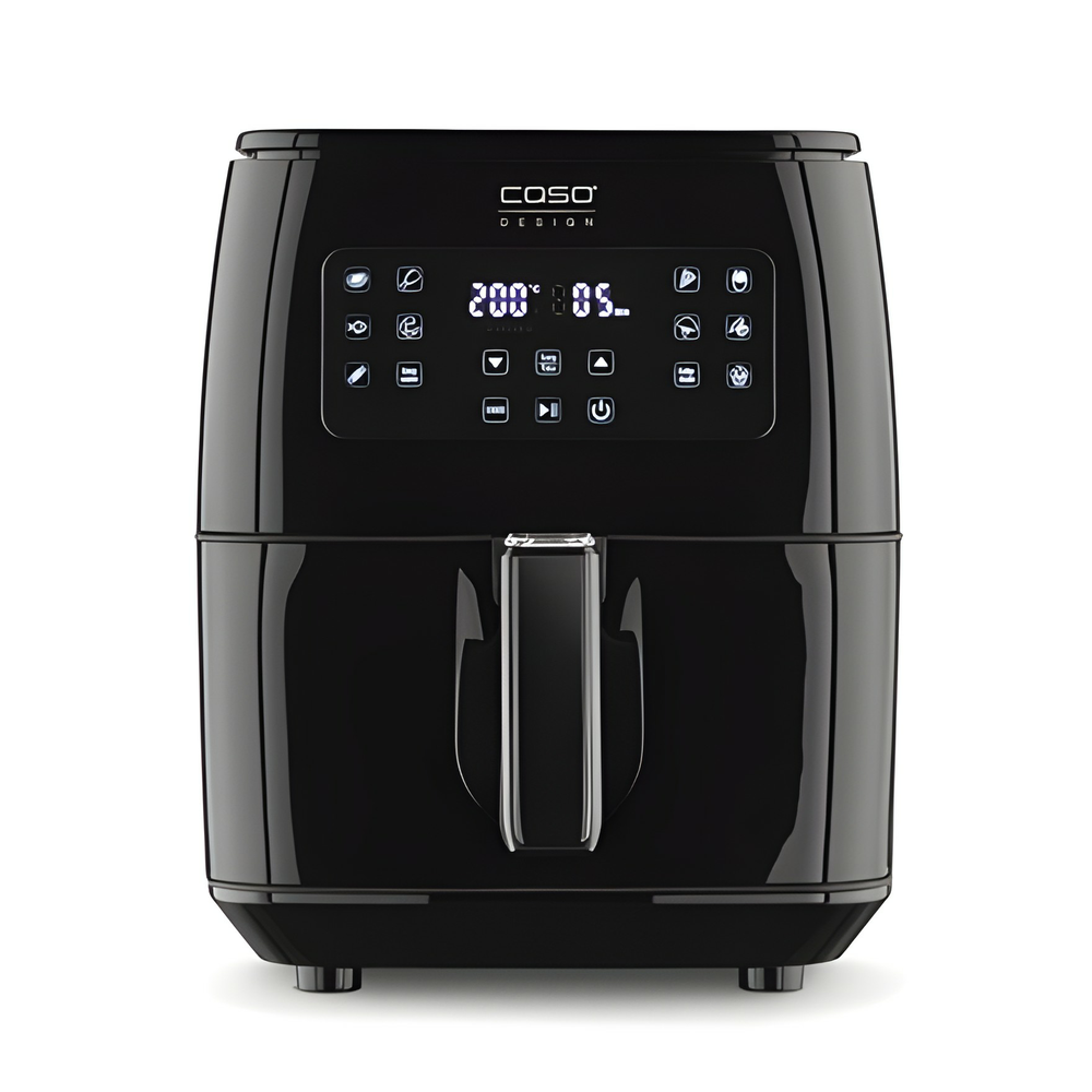 Caso | AF 600 XL | Designer Air Fryer | Power 1700 W | Capacity 6 L | Black 03180 ritēšanas iekārta