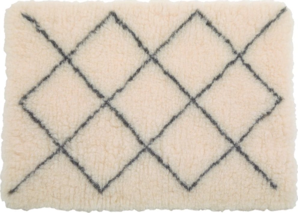 Zolux Poslanie izolujace dry bed z wzorem berberyjskim 50x70 cm kol. bezowy 477020BEI (3336020770201)