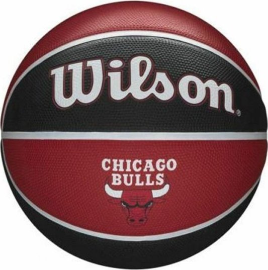 Wilson Pilka do Koszykowki NBA Team Tribute Chicago Bulls Czerwona WTB1300XBCHI (0194979033579) bumba