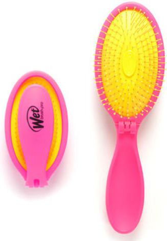 Wet Brush Szczotka do wlosow NEON POP FOLD Zolto rozowa ( BWP824NPKP ) 1295698 (736658961614)