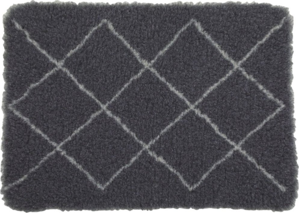 Zolux Poslanie izolujace dry bed z wzorem berberyjskim 50x70 cm kol. grafitowy 477020GRI (3336024770207)